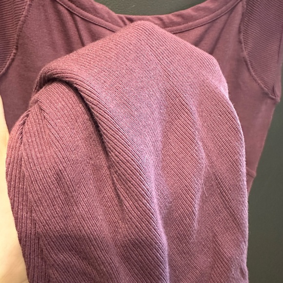 Free People | FP Beach | Purple Ribbed Sleeveless Maxi Dress | Medium | NWOT - Picture 7 of 7